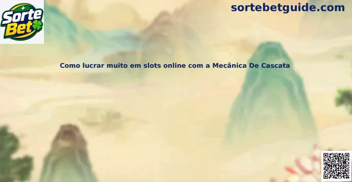 Mecânica de Cascata em slots online