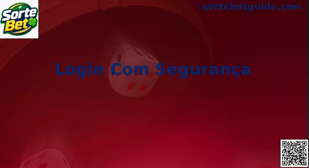 Interface de Login Com Segurança Sorte Bet com criptografia e proteção de dados
