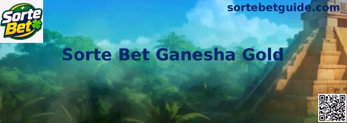 Interface ilustrativa do jogo Sorte Bet Ganesha Gold