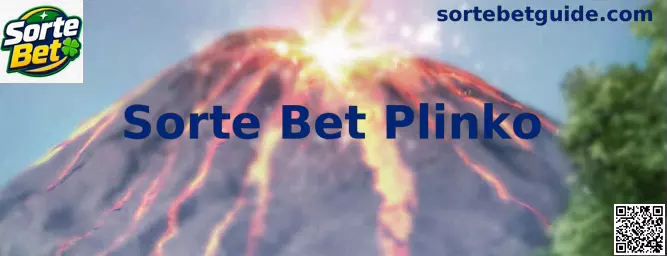 Representação do tabuleiro do Sorte Bet Plinko