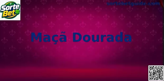Ilustração temática do recurso Maçã Dourada em uma página de jogos da Sorte Bet