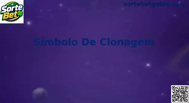 Demonstração do funcionamento do Símbolo De Clonagem em slots da Sorte Bet